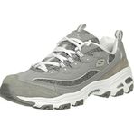 Skechers 11936-GYW D'lites - Me Time Gri Kadın Spor Ayakkabı