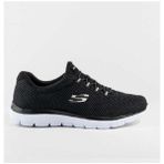 Skechers 12985-BKW Siyah Kadın Spor Ayakkabı