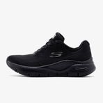 Skechers 149657TK BBK Real Smooth Dynamight 2.0 Siyah Kadın Spor Ayakkabı