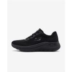 Skechers 150051TK BBK Arch Fit 2.0 Big League Siyah Kadın Spor Ayakkabı