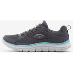 Skechers 150140TK CCAQ Track - Grand Scene Gri Kadın Spor Ayakkabı