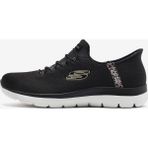 Skechers 150275 BKMT Summits Leopard Chic Siyah Kadın Spor Ayakkabı
