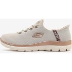 Skechers 150275TK NTMT Summits Leopard Chic Bej Kadın Spor Ayakkabı