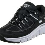 Skechers 180145 BKW Summits At Artists Bluff Siyah Kadın Outdoor Ayakkabı