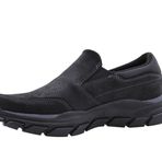 Skechers 204480 BBK Siyah Erkek Deri Spor Ayakkabı