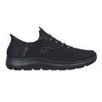 Skechers 232457-BBK Summits Slip-ins Siyah Erkek Spor Ayakkabı