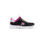 Skechers 302464L BKMT Dynamight 2.0 Rockin Rainbow Siyah Kız Çocuk Spor Ayakkabı