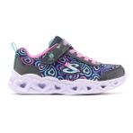 Skechers 303257L NVMT Heart Lights-Boogie Love Çok Renkli Çocuk Sneaker Ayakkabı
