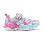 Skechers 303716L SMLT Gri Twisty Glow Sorbet Swirl Çocuk Sneaker Ayakkabı
