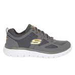 Skechers 52635-CHAR Burns Agoura Gri Erkek Spor Ayakkabı