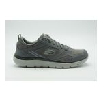 Skechers 52812-Char Summits Gri Erkek Spor Ayakkabı