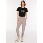 Skechers 8-506W Micro Coll Daily Jogger Lila Kadın Regular Fit Pantolon