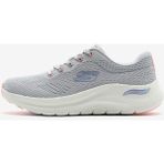 Skechers Arch Fit 2.0-Big League Kadın Açık Gri/Çok Renkli Spor Ayakkabı Hafif ve Esnek Tasarım 150051Tk Lgmt