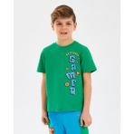 Skechers B Graphic Tee T-Shirt Büyük Erkek Çocuk Dark Green Tshirt SK2510028-300 - 11 - 12 Yaş - Koyu Yeşil