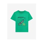 SKECHERS B Regular Fit Graphic Tee T-Shirt Büyük Erkek Çocuk Dark Green Tshirt SK2510112-300