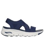 Skechers Bayan Cali ayak kemeri kalıbı en parlak gün için, Lacivert örgü, 43 EU