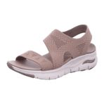 Skechers Bayan Cali yay kalıbı en parlak günde, Mocha örgü, 38 EU