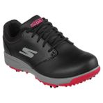 Skechers Bayan Go Golf Yasemin Su Geçirmez Deri Çivili Golf Ayakkabıları, siyah pembe, 39 EU