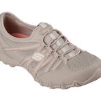Skechers BIKERS LITE - RELIVE Kadın Bej Günlük Ayakkabı - 100560 TPE