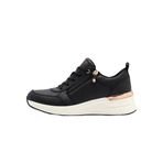 Skechers BİLLİON 2 - SİDE DOOR 177336 BLK Kadın Sneakers Siyah 36 EU