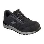 SKECHERS Bragoo Kompozit Burunlu Siyah S1p Rahat Spor Iş Ayakkabısı