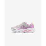 Skechers Cosmıc Glow Küçük Kız Çocuk Gri Işıklı Spor Ayakkabı 303712n Smlt Gri