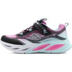 Skechers Cosmic Low Kids Sneaker Lastik Bağcıklı Cırtlı Işıklı Günlük Çocuk Spor Ayakkabı Pembe - Gri - Açık Pembe
