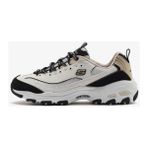 Skechers D'lites - Retro Rewınd Kadın Spor Ayakkabı 150536 - Krem - Siyah