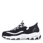 Skechers D'Lites Siyah Beyaz Erkek Spor Ayakkabı