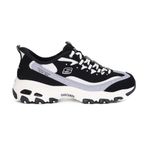 Skechers D'Lites Smooth 150537-BKNT Kadın Spor Ayakkabı Siyah