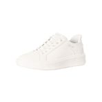 Skechers Erkek Court Break Çift Havalandırmalı Slip-ins Spor Ayakkabı, Beyaz, 8.5