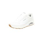 Skechers Erkek Uno Stand On Air spor ayakkabı,White Durabuck Trim,41 EU