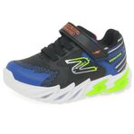 Skechers FLEX - GLOW BOLT Erkek Çocuk Ps Siyah Işıklı Spor Ayakkabı