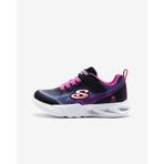 Skechers Flicker Flash - Light Takeover Büyük Kız Çocuk Siyah Spor Ayakkabı 303704l Bkmt Siyah