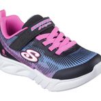 Skechers FLİCKER FLASH LİGHT TAKEOVER Kız Çocuk Gs Siyah Işıklı Spor Ayakkabı