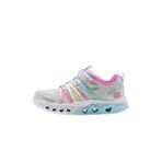 Skechers FLUTTER HEART LİGHTS - RAİNBOW BESTİE Kız Çocuk Gs Gri Işıklı Spor Ayakkabı