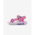 Skechers Flutter Hearts Sandal-blurry Love Büyük Kız Çocuk Pembe Işıklı Sandalet 303110l Pklv Pembe