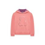Skechers G 2XI-Lock Loose Fit Sweatshirt Kız Çocuk Gs Pembe Sweatshirt