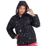 Skechers G Outerwear Padded Jacket Kız Çocuk Gs Siyah Mont