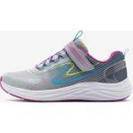 Skechers Go - Run - Accelerate Büyük Kız Çocuk Gri Spor Ayakkabı 303920L Gymt