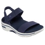 Skechers Go Walk Arch Fit 2.0 kadın sandaleti, Lacivert, 41 EU