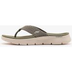 Skechers Go Walk Flex Sandal Kadın Haki Parmak Arası Terlik 141404 Olv