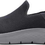 Skechers Go Walk Flex-Slip-ins Memory Foam Mens Sneaker Grey Hafızalı Taban Erkek Günlük Spor Ayakkabı Gri
