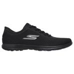 Skechers Go Walk Lite-Impulse Womens Sneaker Lastik Bağcıklı Kadın Günlük Spor Ayakkabı Siyah