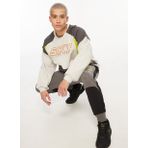 Skechers Gri Erkek Bisiklet Yaka Regular Fit Sweatshirt 032M LW Fleece Crew Neck Sweatshirt