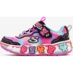 Skechers Gummy Friends Büyük Kız Çocuk Siyah Spor Ayakkabı 303205L Bkmt