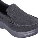 Skechers HASTİNG - FİELDEN 205066 BLK Erkek Günlük Ayakkabı Siyah 45 EU