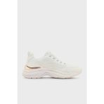 Skechers Hazel Logolu Metalik Detaylı Kalın Taban Sneaker Ayakkkabı Bayan Ayakkabı 177575 WHT BEYAZ