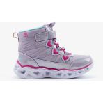 Skechers Heart Lights-Sweet Styling Büyük Kız Çocuk Mor Işıklı Bot