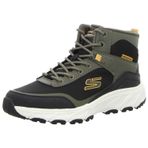 Skechers HILLCREST 2.0 237804 OLBK Erkek Bilek Hizasında Bot Yeşil 42.5 EU